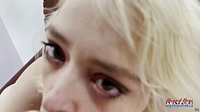 blonde coed annie archer masturbates with toys and gets mouth and pussy fucked 😏💦