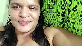 Nordestina Latina with Hairy Big Ass Reaches Real Orgasm in Hammock