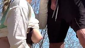 森林里被抓到操逼