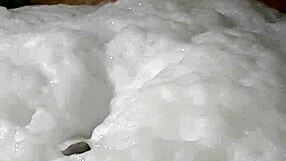 Cyno Enjoys Solo Bubble Bath Fun