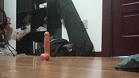 She crushes a cock with high heels