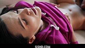 Naughty Stepsister Teaches Brat Brother Deepthroat