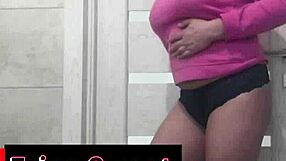 Housekeeper Masturbates in Bath!