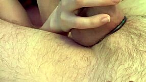 Handy Handjob With Big Cock Close Up!