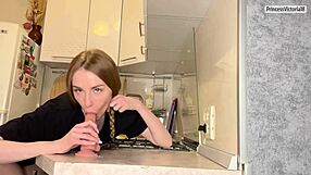 I Tore Panties For Easier Masturbation Blowjob