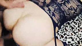 Graceful sex with his wife in beautiful erotic lingerie