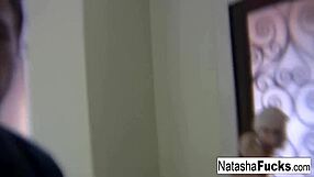 I, Natasha, enjoy masturbating my big tits and pussy alone.