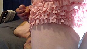 Sissy taking stress out on stepdaddy!