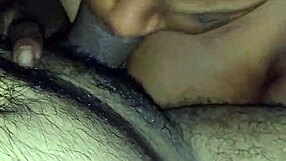 Ebony BBW Blowjob And Interracial Fuck