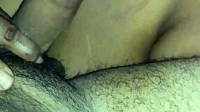 Ebony BBW Blowjob And Interracial Fuck