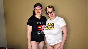 Long Clip Double Prego Rimjob In Interracial Action