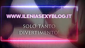 Intriguing Italian jerk off instructions with cuckold themes