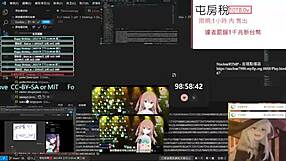 Enjoying a session of playing pc