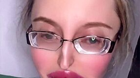 PART 3 STORY TELLING IN RUSSIAN LANGUAGE WITH ACCENT, HUGE GLASSES FETISH