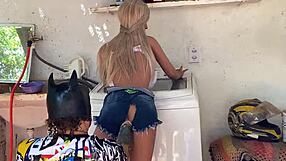 Mother-in-law offers ass sex toy after long time tease