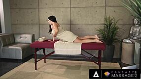 أنجيلا وايت تنيك الماساجية لينا بول سراً في سحاق مدهون