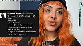 Reading comments from my soft blowjob video