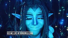 Beautiful Whore Dances on Webcam for Avatar