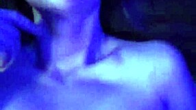 Submissive swallows cock and balls completely