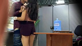 hey nataly, that 18 yo argentinian student, getting spied on while having sex at the office 😏