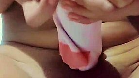 Colombian amateur makes homemade dildo craving real cock with egyptian spanish toys.