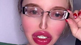 PART 3 STORY TELLING IN RUSSIAN LANGUAGE WITH ACCENT, HUGE GLASSES FETISH