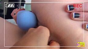 Using A Big Toy During Play Makes Both Friends Totally Excited And Very Happy