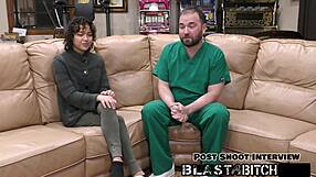 Brooklyn Rossi Sucks Dick, Gets Fucked, And Blasted With Huge Cum