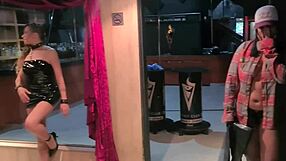 Sensual photoshoot at swingers house