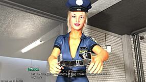 Femdom police humiliation game.