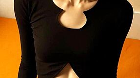 Fancy Eastern European Model Shows Off Barefoot in Lingerie and Panties