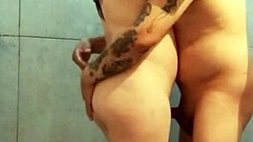 my husband's best friend surprised me and joined me in the shower