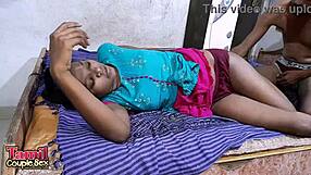 Real Indian Homemade Porn with My Girlfriend - Tamil Rough Action.