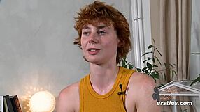 Die rote zora von berlin enjoys solo fingering to orgasm