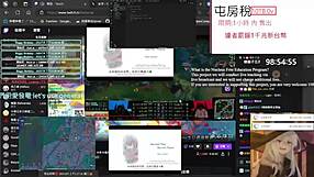 Enjoying a session of playing pc