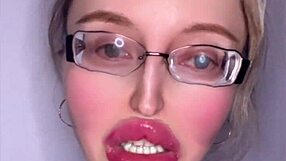 PART 3 STORY TELLING IN RUSSIAN LANGUAGE WITH ACCENT, HUGE GLASSES FETISH