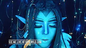 Beautiful Whore Dances on Webcam for Avatar