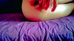 I love my beautiful MILF wife's tight pussy in our homemade couple masturbation.