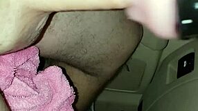 Pretty woman gives amazing blowjob to toy in close up