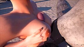 Jenny and Yason perform rough anal deepthroat titty fuck blowjob with cum facial