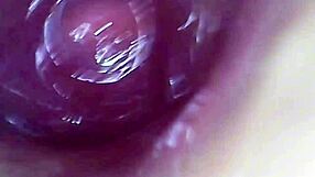 camera inside juicy pussy until hard cum