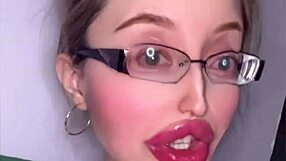 PART 3 STORY TELLING IN RUSSIAN LANGUAGE WITH ACCENT, HUGE GLASSES FETISH