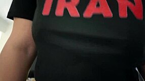 Iranian FUCKING blonde pornstar with big TITS