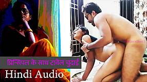 principal gets down with a steamy towel session in private indian affair