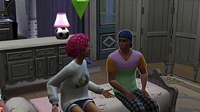 Step Brother and Sister Erika Acharya Caught Sucking Daddy!