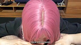 Step Sister Tries New Student Uniform And Shows Blowjob Skill To Step Brother