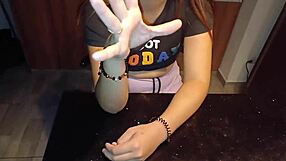 Hot games with Colombian mother-in-law Artemisa lead to blowjob