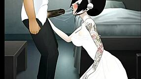 In This Random Scene, She Performs a Super Deep Throat