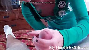 macy cartel gives a surprise pov handjob with femdom instructions
