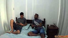 my husband left his shy nephew in my care, and i discovered the young nerd is very good